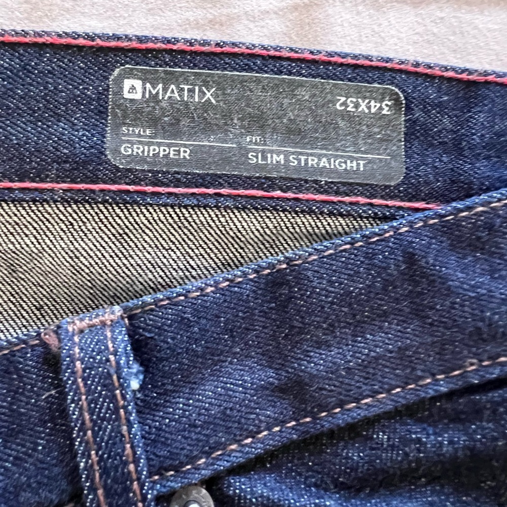 Matix Indigo Slim Straight Denim
